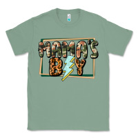 Sage Mama's boy Mother's Day Classic Tee - CowGirlArtShop
