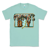 Seafoam Mama's boy Mother's Day Classic Tee - CowGirlArtShop