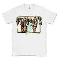 White Mama's boy Mother's Day Classic Tee - CowGirlArtShop