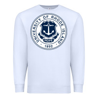 White university of rhode island Premium Sweatshirt - linhVisuals