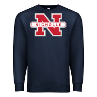 Navy nicholls state colonels wordmark Premium Sweatshirt - linhVisuals