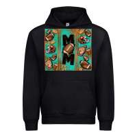 Black American football mom Urban Hoodie - Jasminsmagicworld