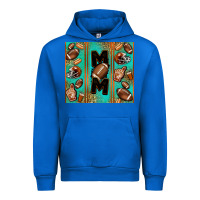 Cobalt American football mom Urban Hoodie - Jasminsmagicworld