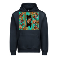 Navy American football mom Urban Hoodie - Jasminsmagicworld