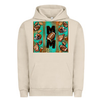 Pigment French Oak American football mom Urban Hoodie - Jasminsmagicworld