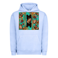 Pigment Grape Ice American football mom Urban Hoodie - Jasminsmagicworld