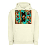 Pigment Pistachio American football mom Urban Hoodie - Jasminsmagicworld