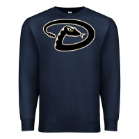 Navy D Backs Baseball Premium Sweatshirt - linhVisuals