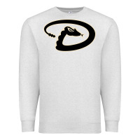 Oatmeal Heather D Backs Baseball Premium Sweatshirt - linhVisuals