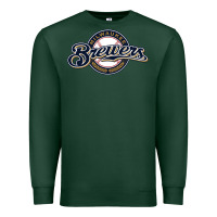 Sports Green The Brew Crew Baseball Premium Sweatshirt - linhVisuals