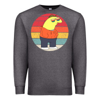 Charcoal Heather smiling friends Premium Sweatshirt - linhVisuals