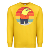 Lemon smiling friends Premium Sweatshirt - linhVisuals