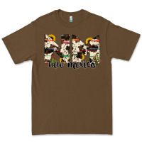 Cacao new mexico state cowhide serape cactus Premium Tee - RanaPortraitStore