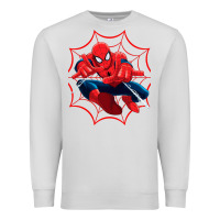 Dove Grey spidermen Premium Sweatshirt - linhVisuals