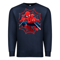 Navy spidermen Premium Sweatshirt - linhVisuals