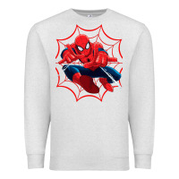 Oatmeal Heather spidermen Premium Sweatshirt - linhVisuals
