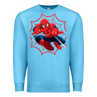 Ocean Blue spidermen Premium Sweatshirt - linhVisuals