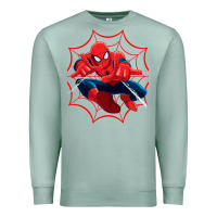 Seafoam spidermen Premium Sweatshirt - linhVisuals