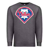 Charcoal Heather The Phils Baseball Merch Premium Sweatshirt - linhVisuals