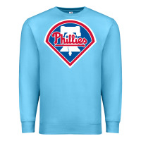 Ocean Blue The Phils Baseball Merch Premium Sweatshirt - linhVisuals