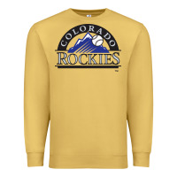 Antique Gold The Rocks Baseball Gifts Premium Sweatshirt - linhVisuals