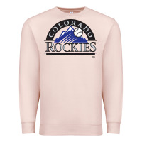 Pale Pink The Rocks Baseball Gifts Premium Sweatshirt - linhVisuals