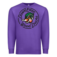 Purple Down East Wood Ducks Premium Sweatshirt - linhVisuals