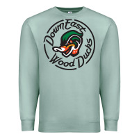 Seafoam Down East Wood Ducks Premium Sweatshirt - linhVisuals