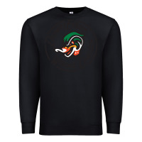 Black Down East Wood Ducks Premium Sweatshirt - linhVisuals