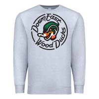 Heather Grey Down East Wood Ducks Premium Sweatshirt - linhVisuals