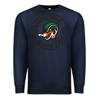 Navy Down East Wood Ducks Premium Sweatshirt - linhVisuals