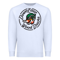 White Down East Wood Ducks Premium Sweatshirt - linhVisuals