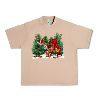 Burro christmas santa Urban Heavy Tee - FaDigitalArtStudio