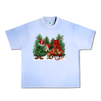Grape Ice christmas santa Urban Heavy Tee - FaDigitalArtStudio