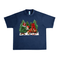 Navy christmas santa Urban Heavy Tee - FaDigitalArtStudio