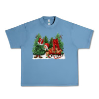 Pebble Blue christmas santa Urban Heavy Tee - FaDigitalArtStudio