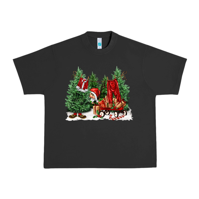 Christmas Santa Urban Heavy Tee by FaDigitalArtStudio | Teevron