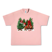 Salmon christmas santa Urban Heavy Tee - FaDigitalArtStudio