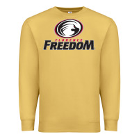 Antique Gold Florence Freedom Premium Sweatshirt - linhVisuals