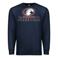 Navy Florence Freedom Premium Sweatshirt - linhVisuals