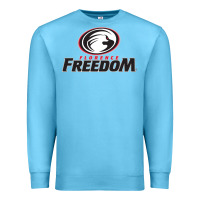 Ocean Blue Florence Freedom Premium Sweatshirt - linhVisuals