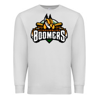 Dove Grey Schaumburg Boomers Premium Sweatshirt - linhVisuals