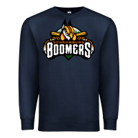 Navy Schaumburg Boomers Premium Sweatshirt - linhVisuals