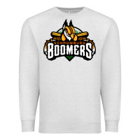 Oatmeal Heather Schaumburg Boomers Premium Sweatshirt - linhVisuals