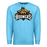 Ocean Blue Schaumburg Boomers Premium Sweatshirt - linhVisuals