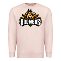 Pale Pink Schaumburg Boomers Premium Sweatshirt - linhVisuals