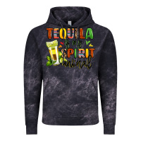 Cloud Black tequila is my spirit animal Vintage Hoodie - LillyAllenDesigns