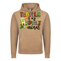 Tequila Is My Spirit Animal Vintage Hoodie | Teevron