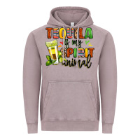 Vintage Zinc tequila is my spirit animal Vintage Hoodie - LillyAllenDesigns