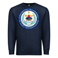 Navy villanova university Premium Sweatshirt - linhVisuals